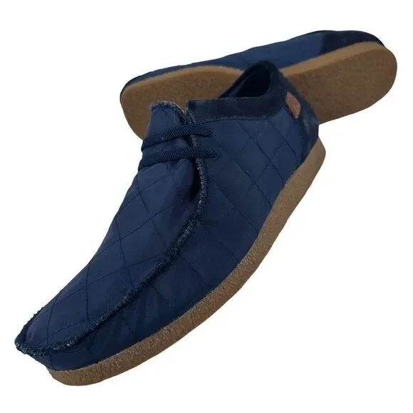 Clark’s Shacre Step II Textile Quilted Moccasins Mens Size 12